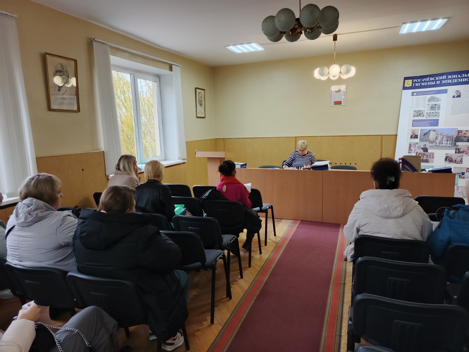 Гигиеническое обучение с работниками учреждений образования Рогачевского района