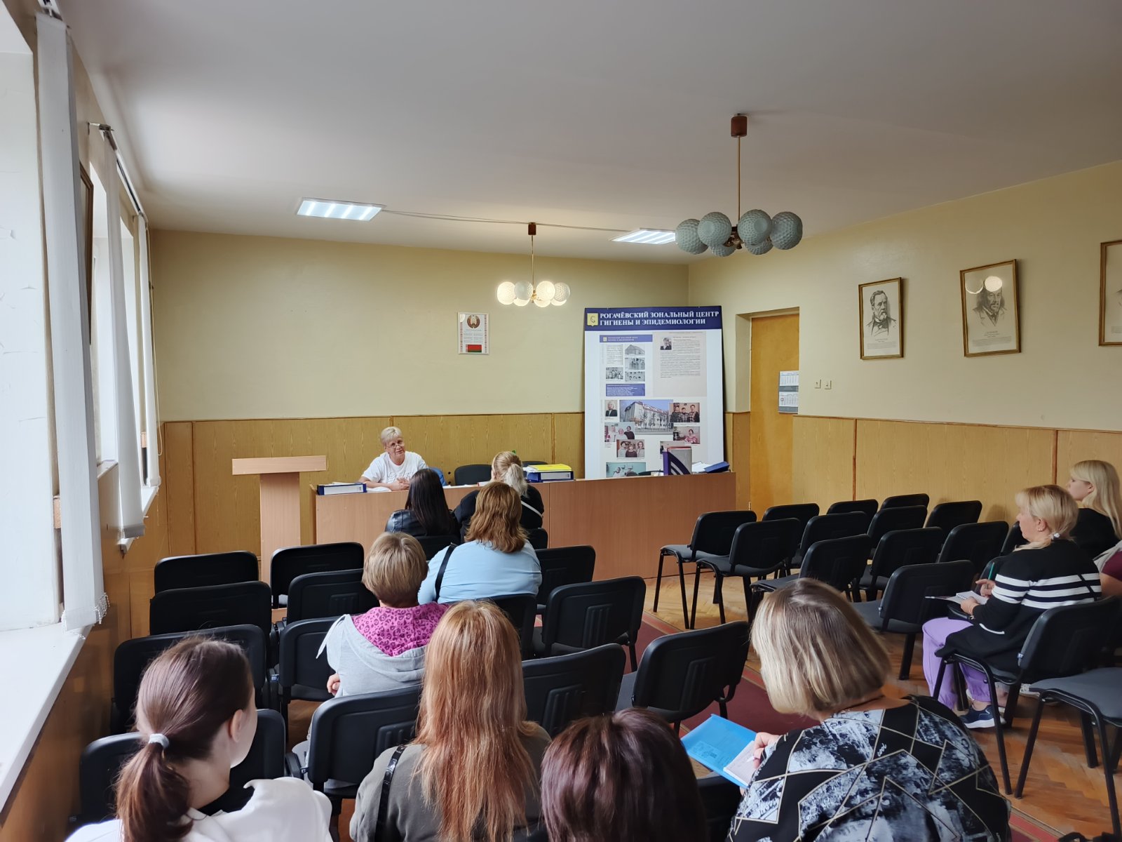Гигиеническое обучение с работниками учреждений образования Рогачевского района
