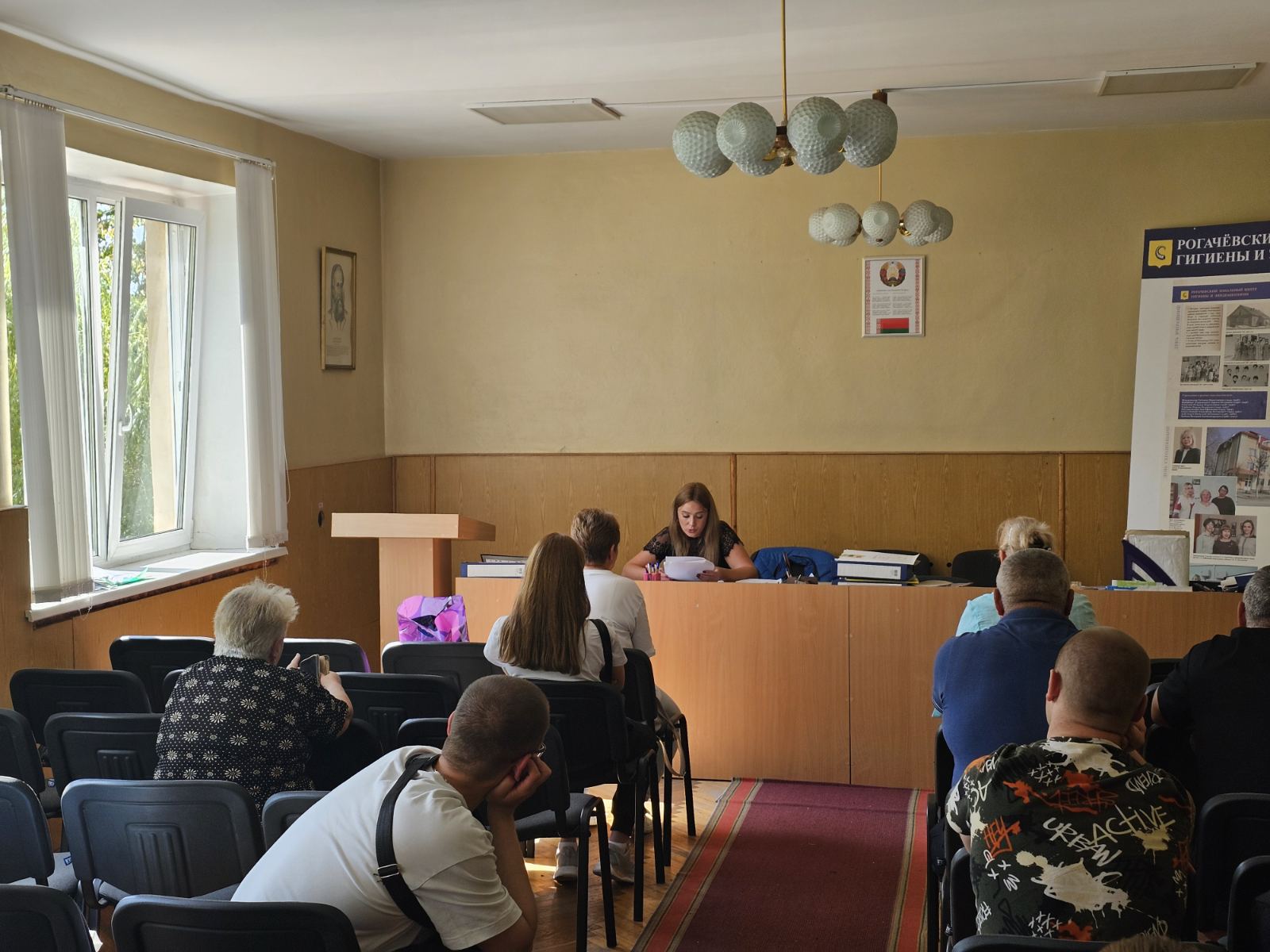 Гигиеническое обучение работников торговли и пищевой промышленности Рогачевского района