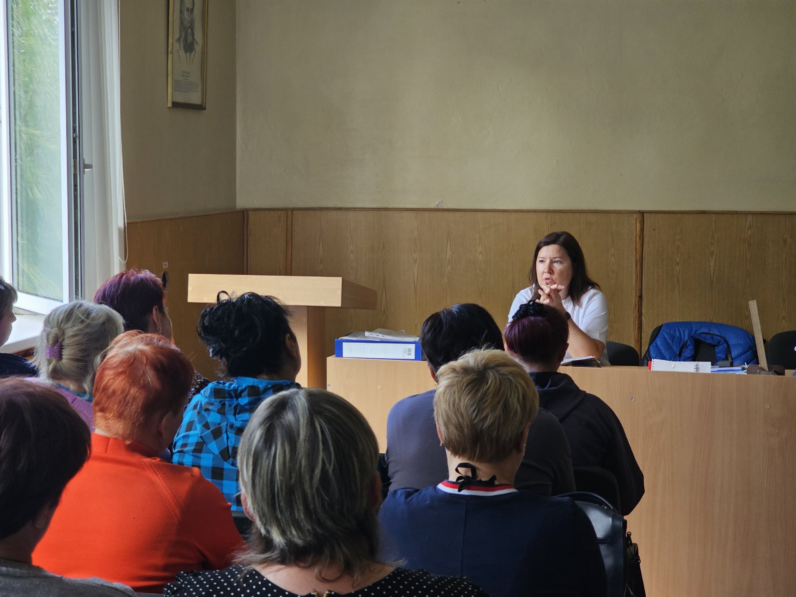 Гигиеническое обучение с работниками учреждений образования Рогачевского района