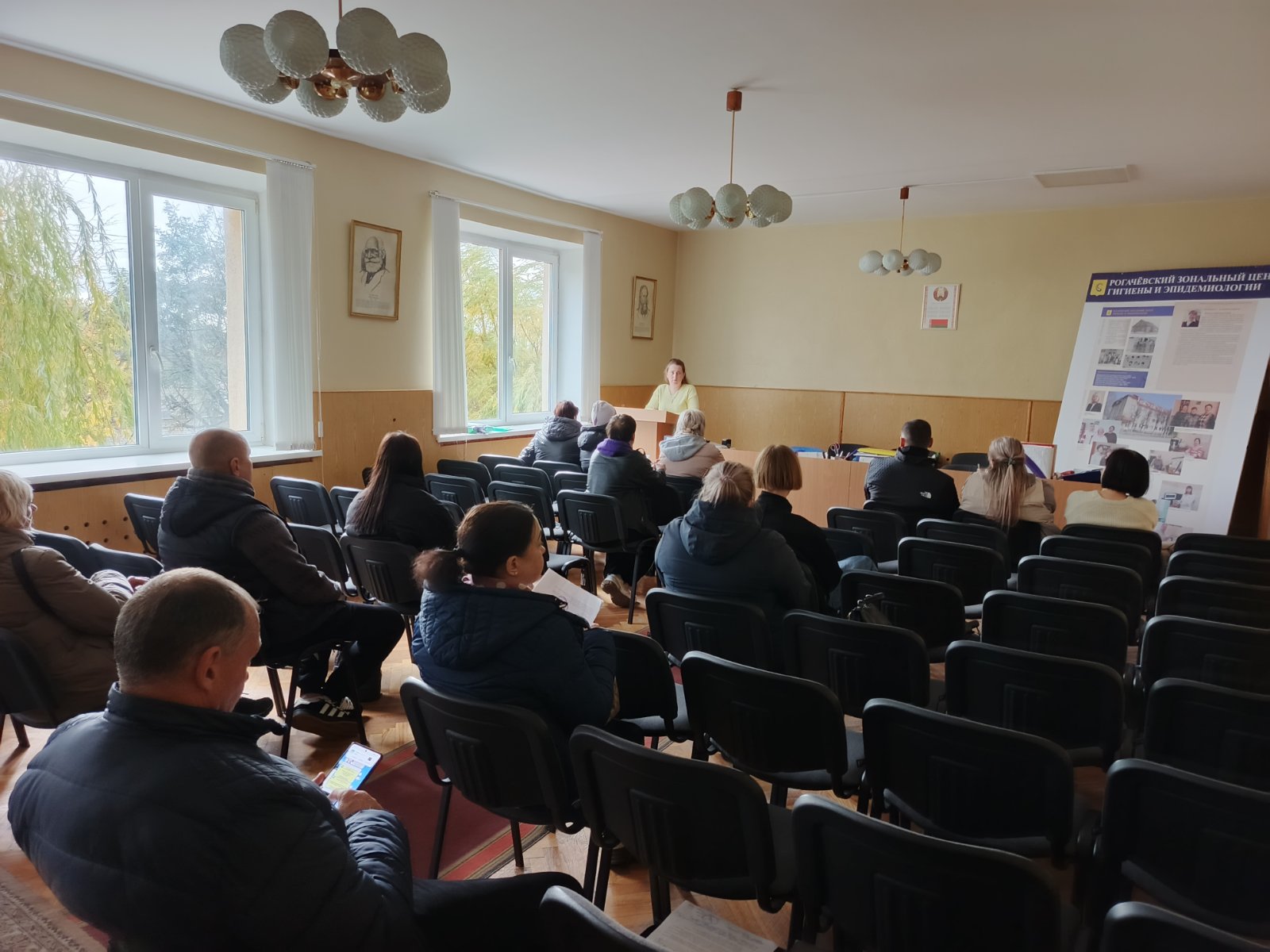 Гигиеническое обучение работников торговли и пищевой промышленности Рогачевского района