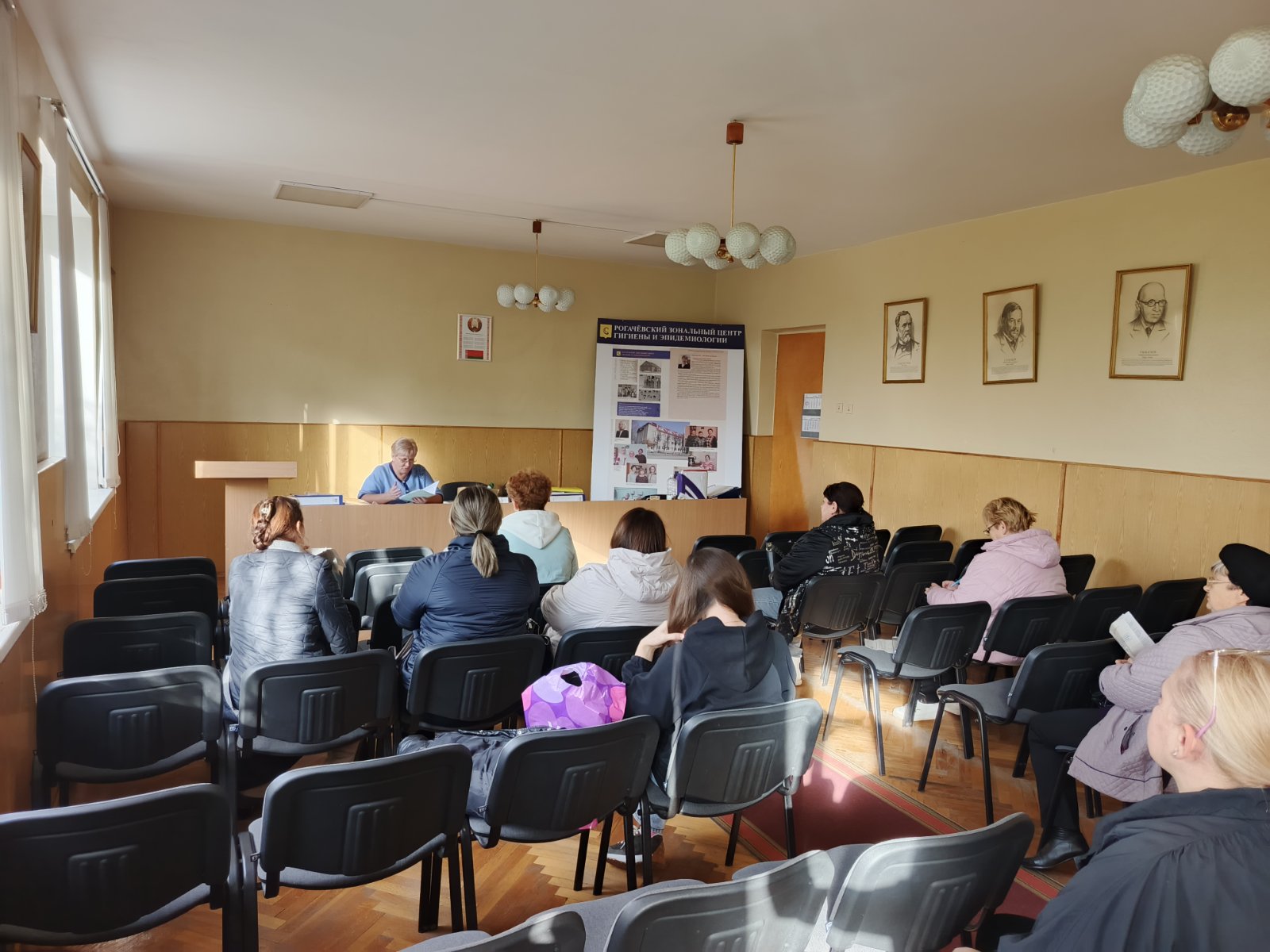 Гигиеническое обучение с работниками учреждений образования Рогачевского района