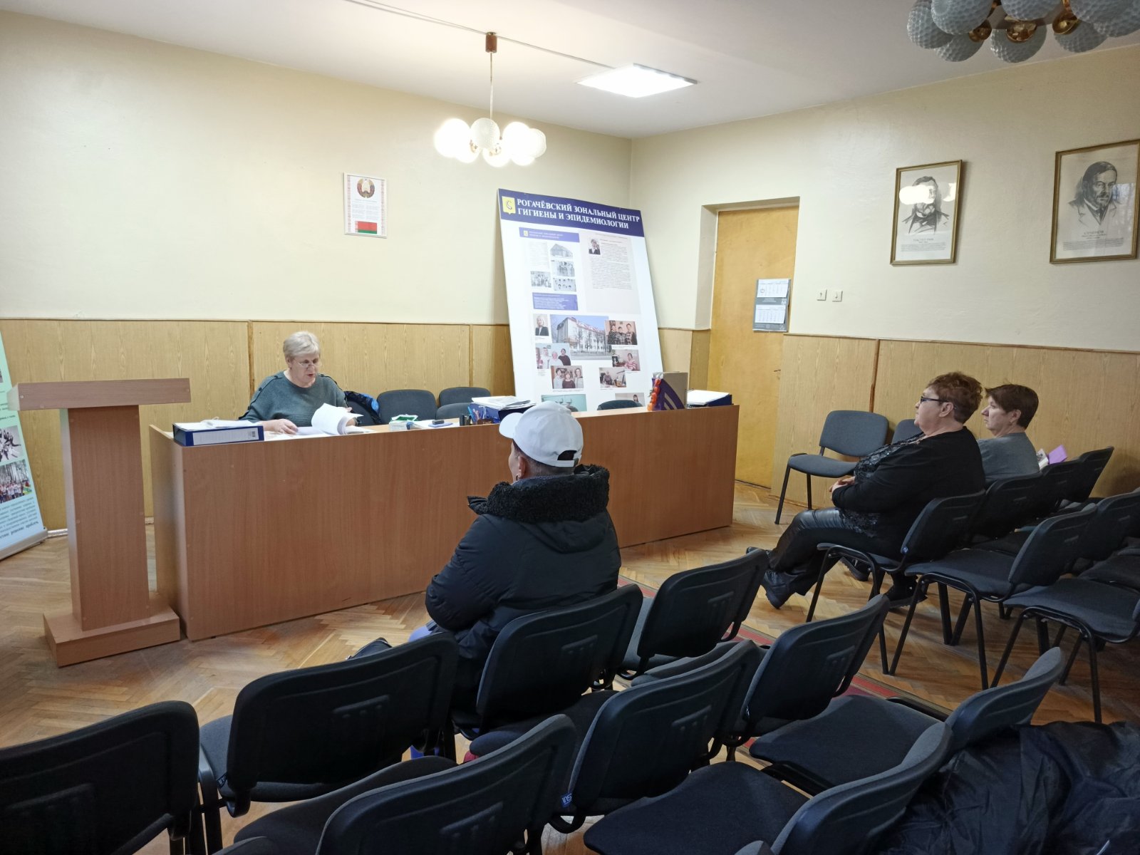 Гигиеническое обучение с работниками учреждений образования Рогачевского района