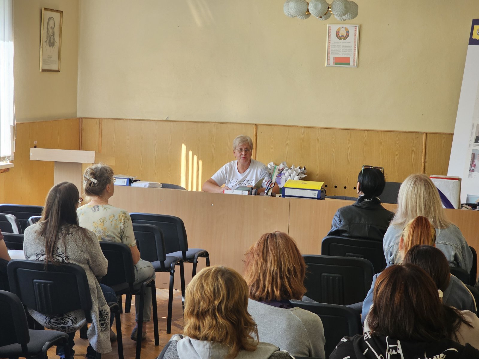 Гигиеническое обучение с работниками учреждений образования Рогачевского района