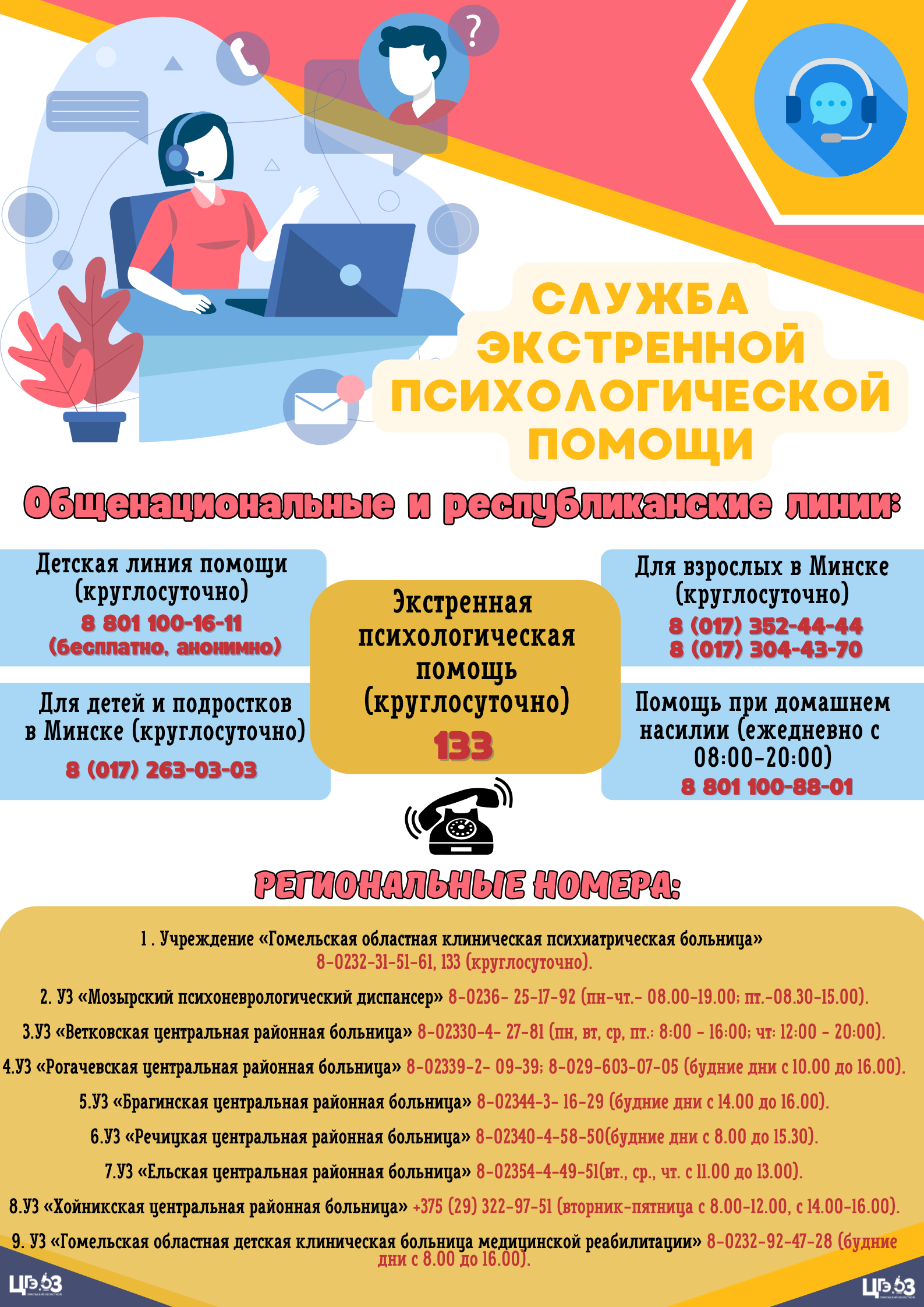 Службы экстренной психологической помощи