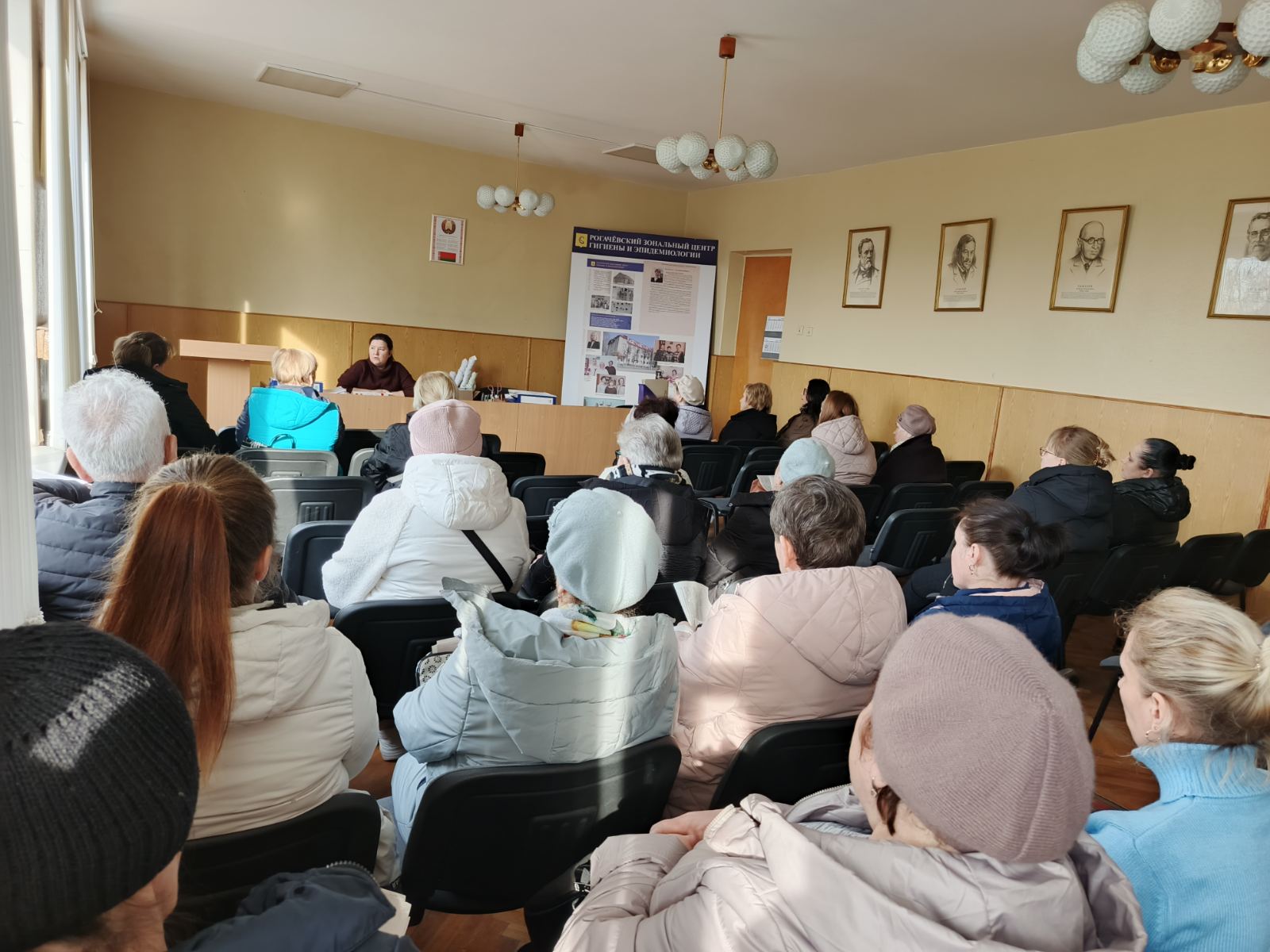 Гигиеническое обучение с работниками учреждений образования Рогачевского района