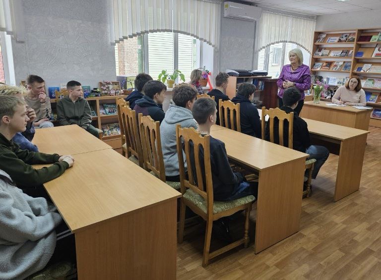 Занятие в рамках профилактического проекта 