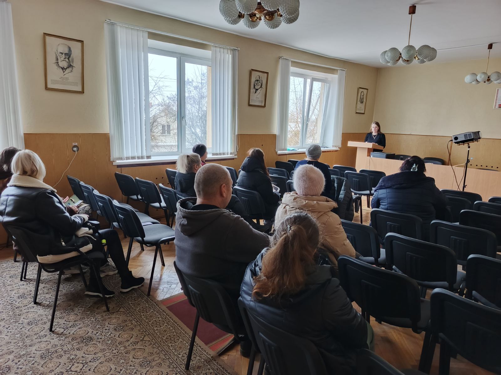 Гигиеническое обучение с сотрудниками торговли и пищевой промышленности Рогачевского района