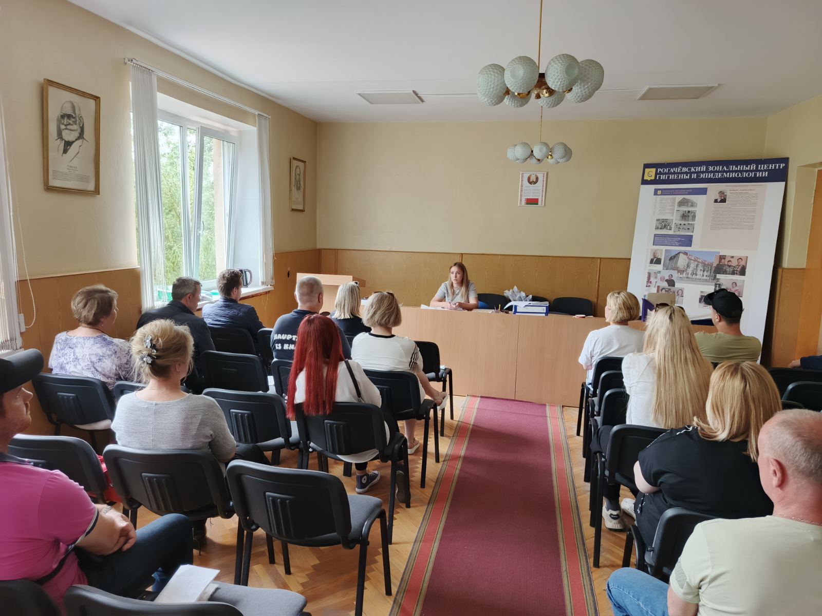 Гигиеническое обучение работников торговли и пищевой промышленности Рогачевского района